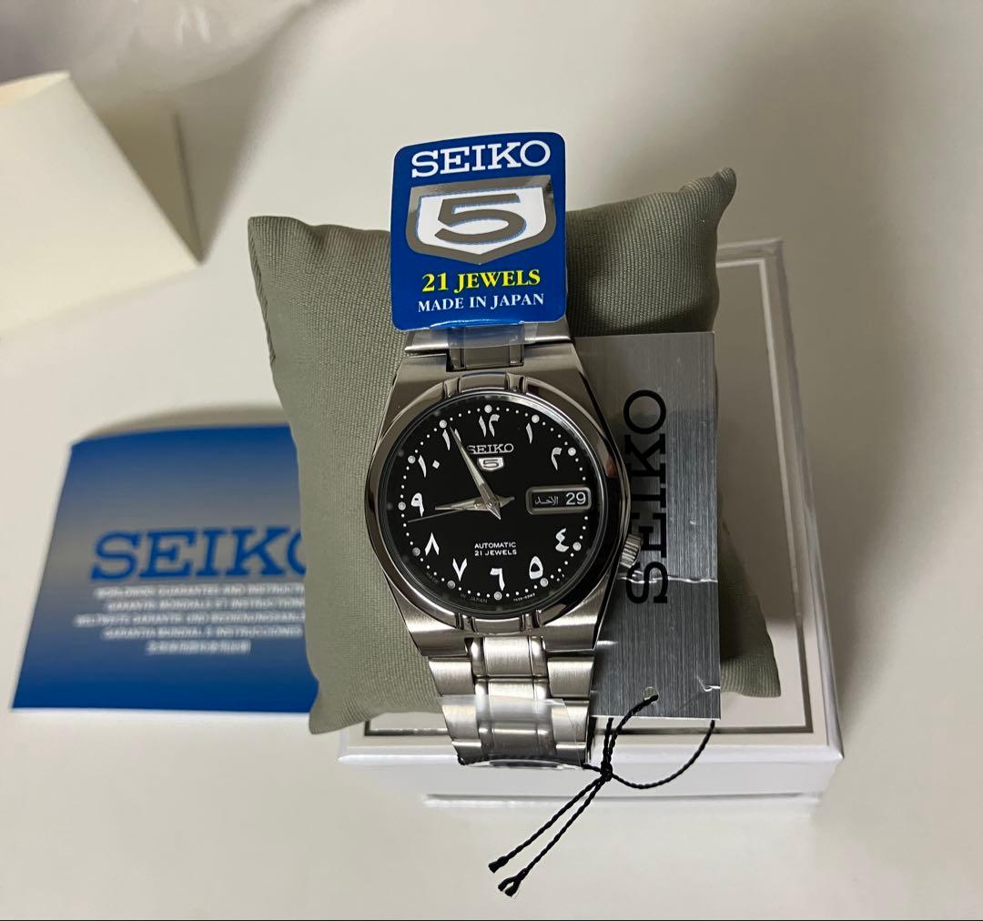 し*ん様 スペシャル！　藤原ヒロシ氏着用　seiko 5 腕時計