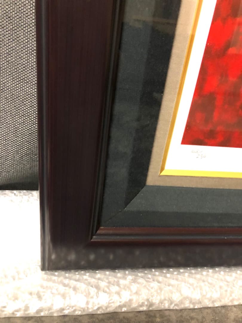 松本零士わが青春のアルカディア直筆サインシルクスクリーン銀河鉄道999ハーロック