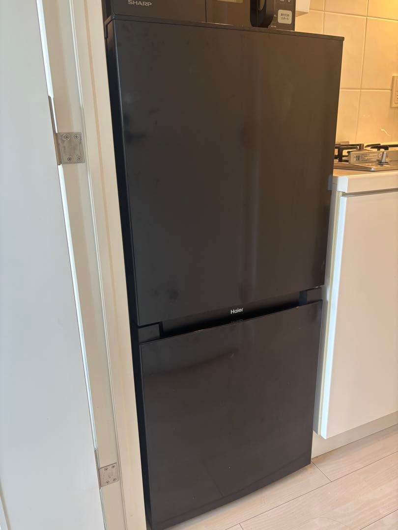 【美品】Haier 2ドア冷蔵庫 JR-NF121NJ 2023年製