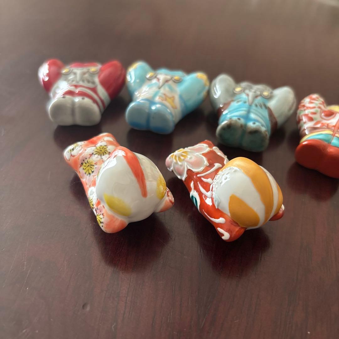 九谷焼　ウルトラマン　バルタン星人　箸置き