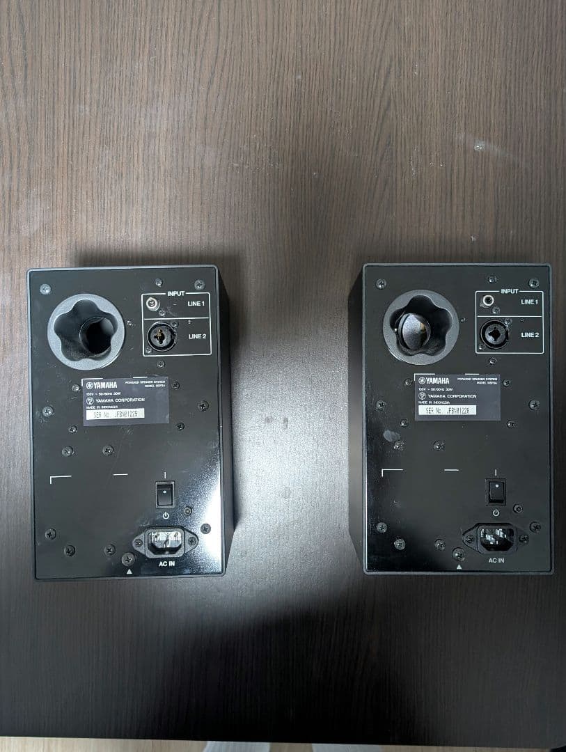 Yamaha MSP3A スタジオモニタースピーカー ブラック