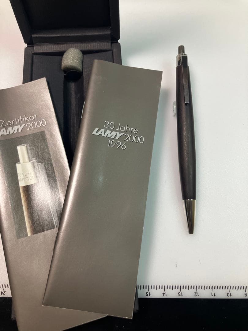 LAMY　ラミー　2000　ボールペン　30周年記念　ブラックウッド