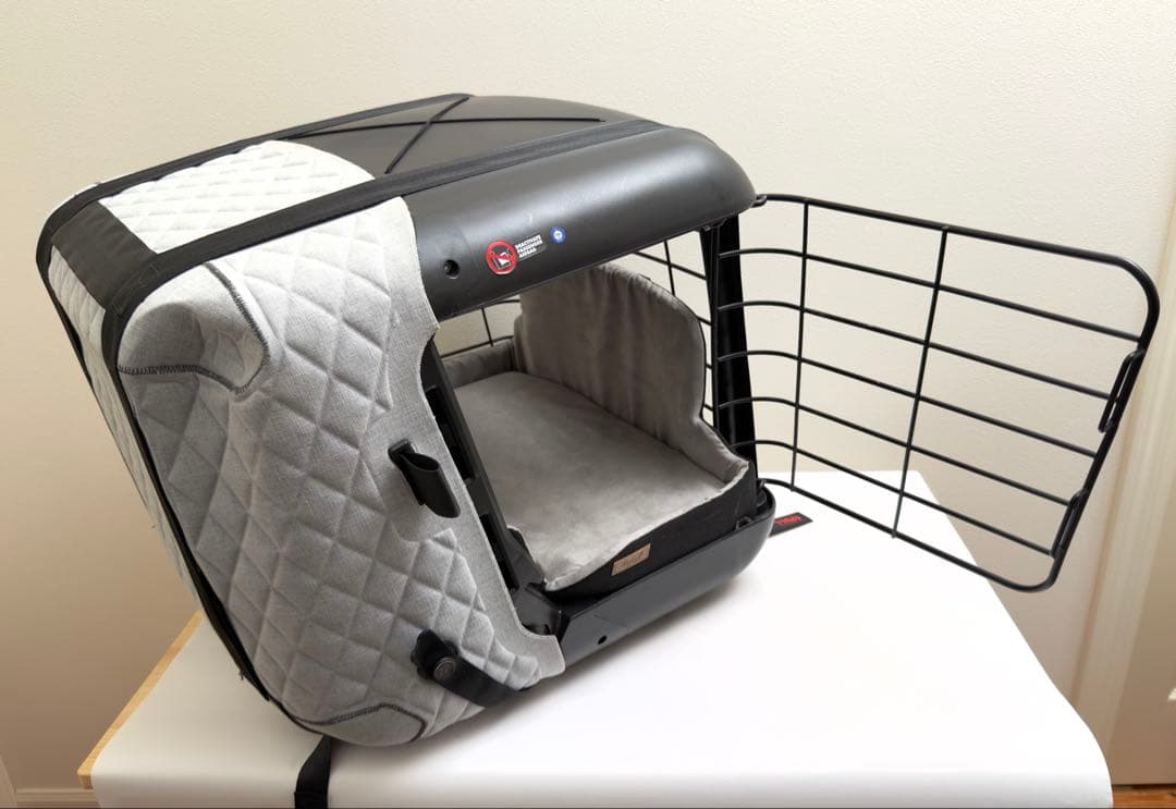 小型犬 車載キャリー ISOFIX固定 ハードタイプ