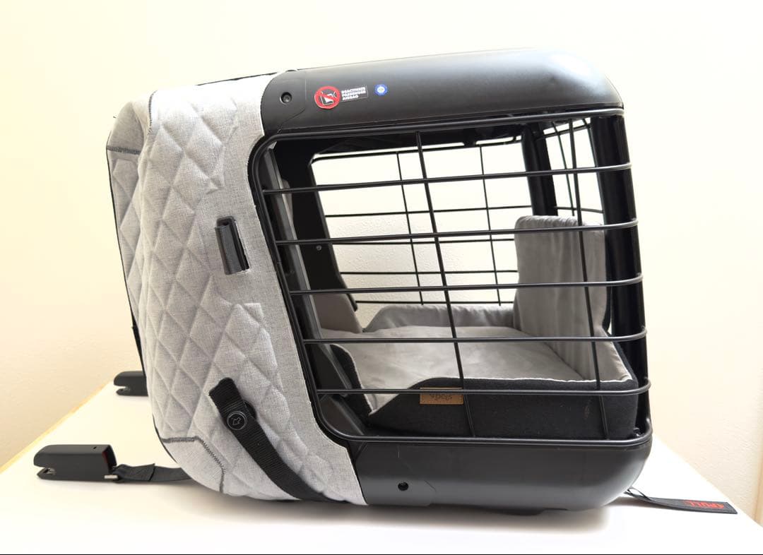 小型犬 車載キャリー ISOFIX固定 ハードタイプ