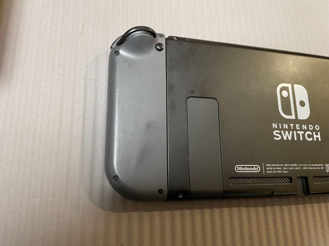 Nintendo Switch グレー 本体 SDカード・充電器・ケース付き