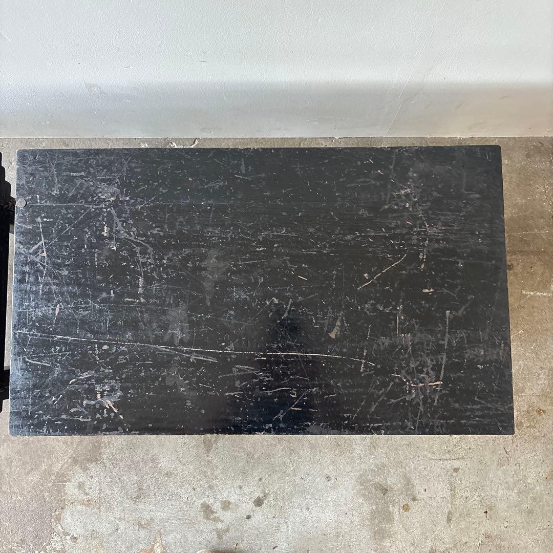 専用です　古い習字教室の机二台セット　寺子屋2 3