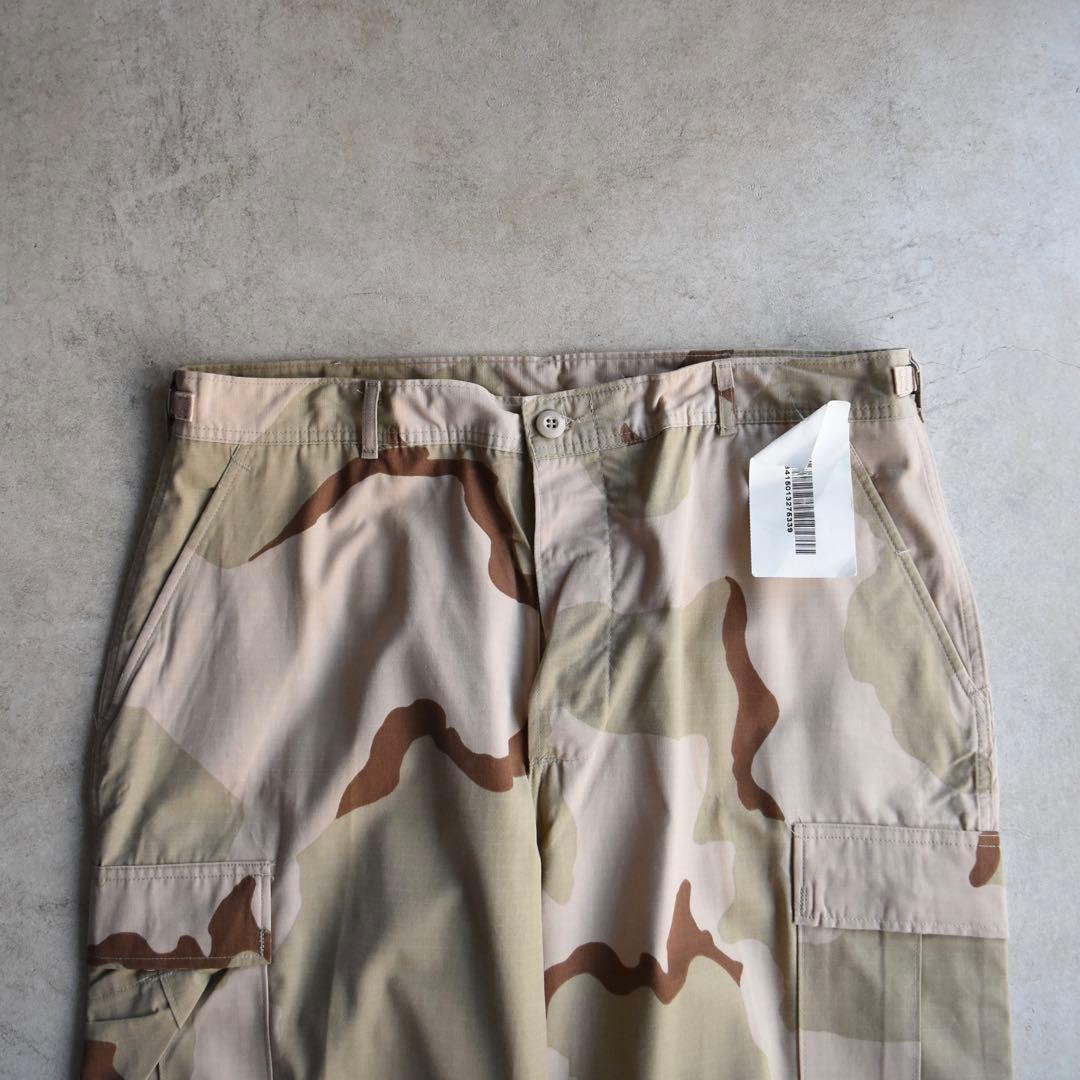 U.S.ARMY BDU デザートカモフラージュ 米軍実物 迷彩 L-R 未使用