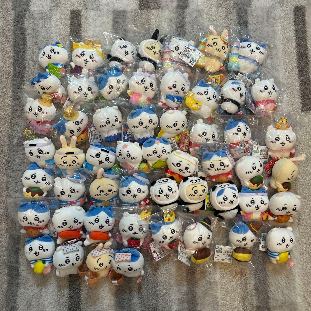 ご当地ちいかわぬいぐるみ 50体セット 開封済み／バラ売り不可