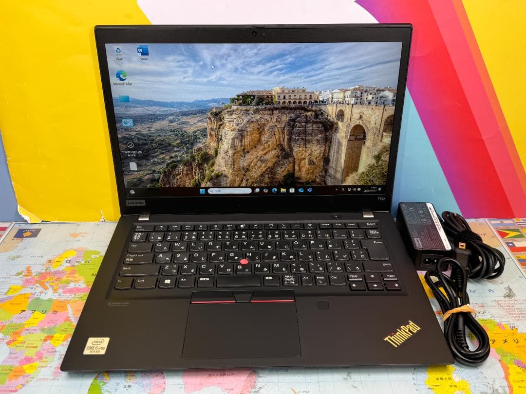 極美品 16GB レノボ T14s 14型 ノートPC Office2024