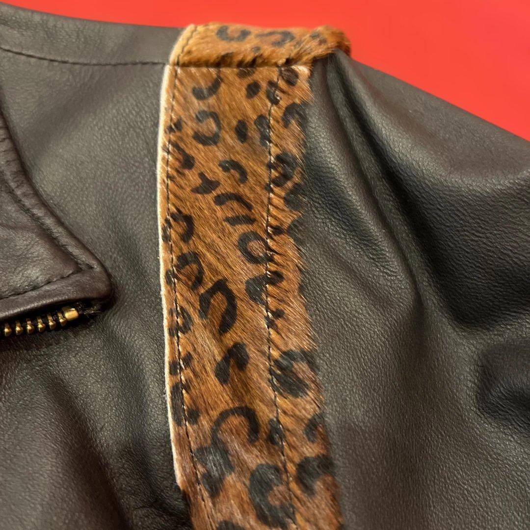 Sサイズ　Schott　ショット　レザージャケット　ライダース　古着　USED