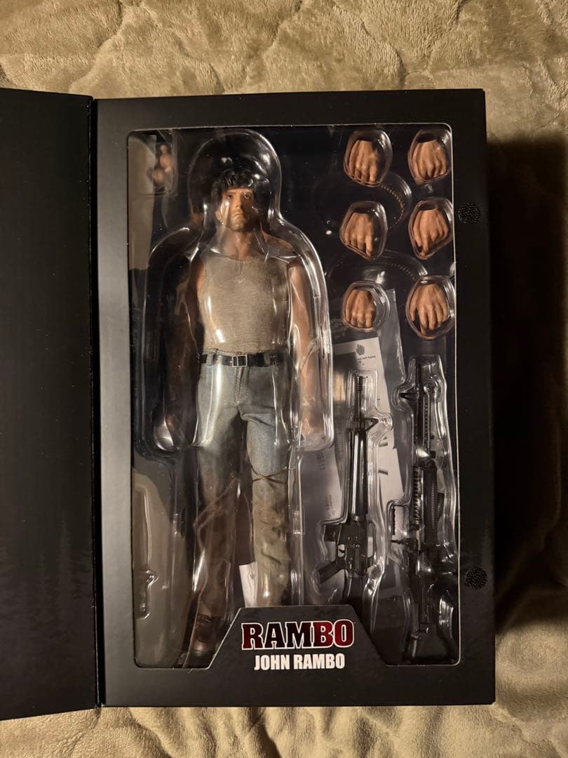 未使用　threezero 1/6スケール　ランボー　フィギュア