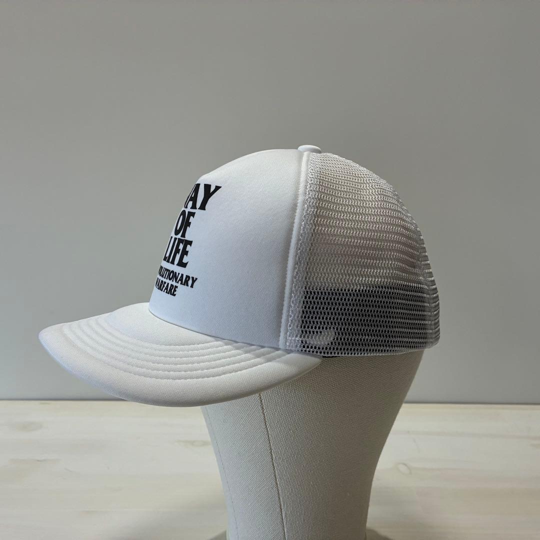 マックさま専用　MESH CAP WAY OF LIFE 25ss 白 美品
