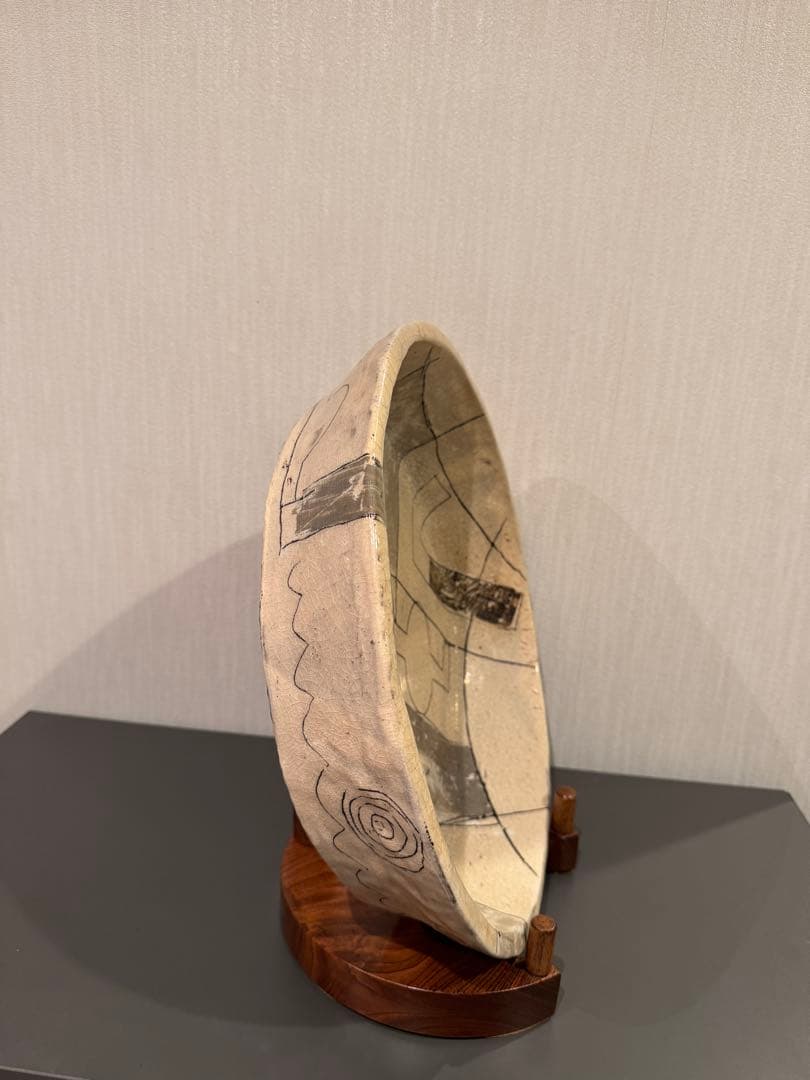 キム・ホノ　大皿　大鉢 KIM HONO　金憲鎬 キムホノ 現代作家