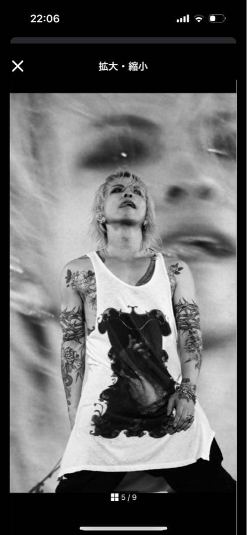 SHARESPIRIT タンクトップ　2着セット　hyde着用　新品