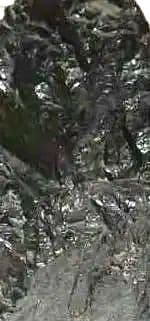 芸術作品として取得 無煙炭の最高級使用 底面周囲約56cm、高さ約26cm