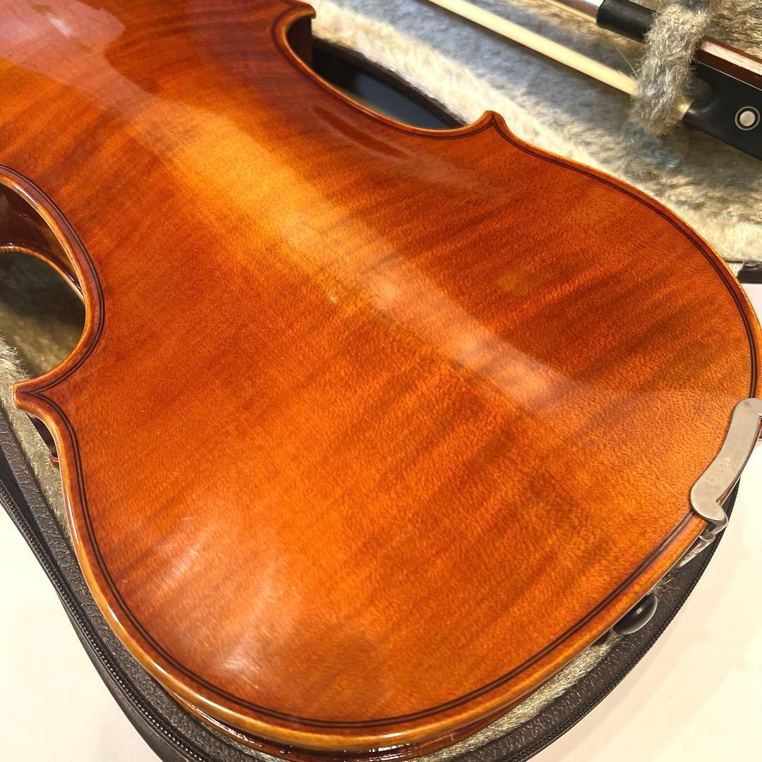 SUZUKI NO.520 4/4 バイオリン　1985年　スズキ　虎杢