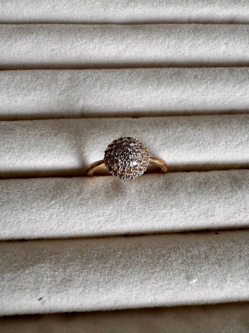 パーセルジュエリー　モザイクリング　ダイヤモンド 新品