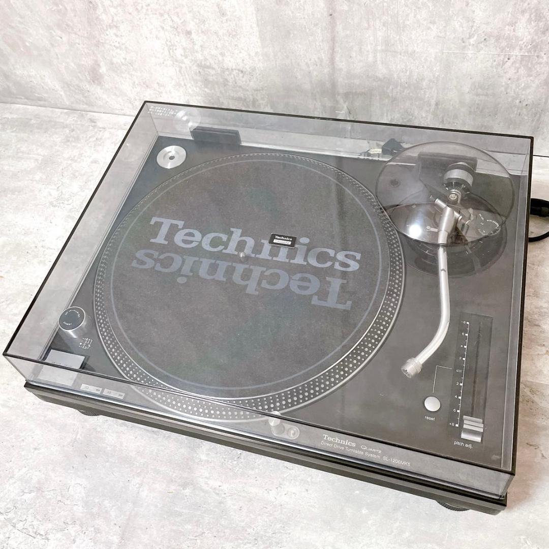 テクニクス SL-1200MK5 ターンテーブル 2台 元箱 取説 新品針付き