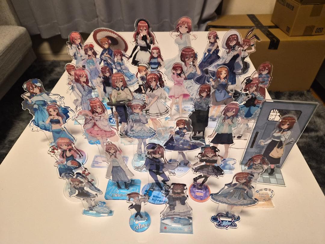 中野三玖 アクリルスタンドまとめ売り(38個)