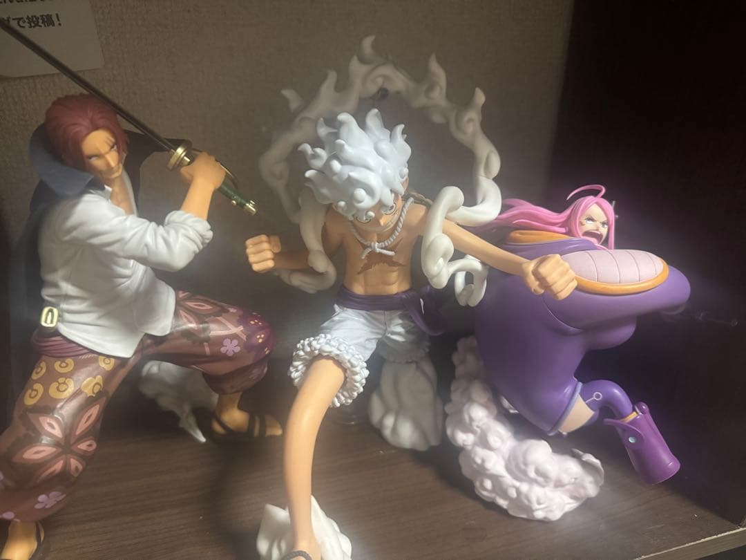 ワンピース フィギュアセット シャンクス エネル ボニー