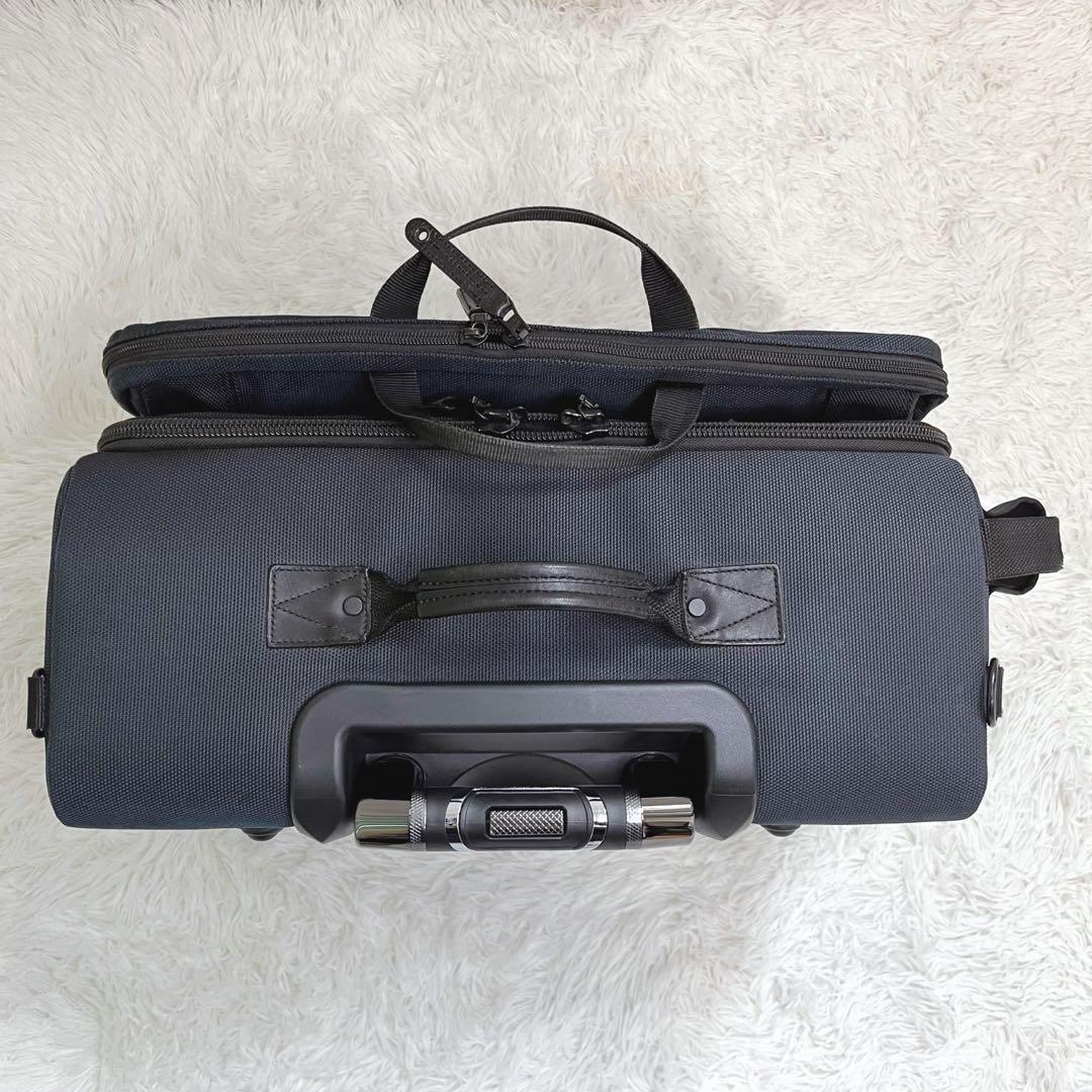 美品 マスターピース A4 3WAY 機内持込 ビジネスキャリー ブリーフケース