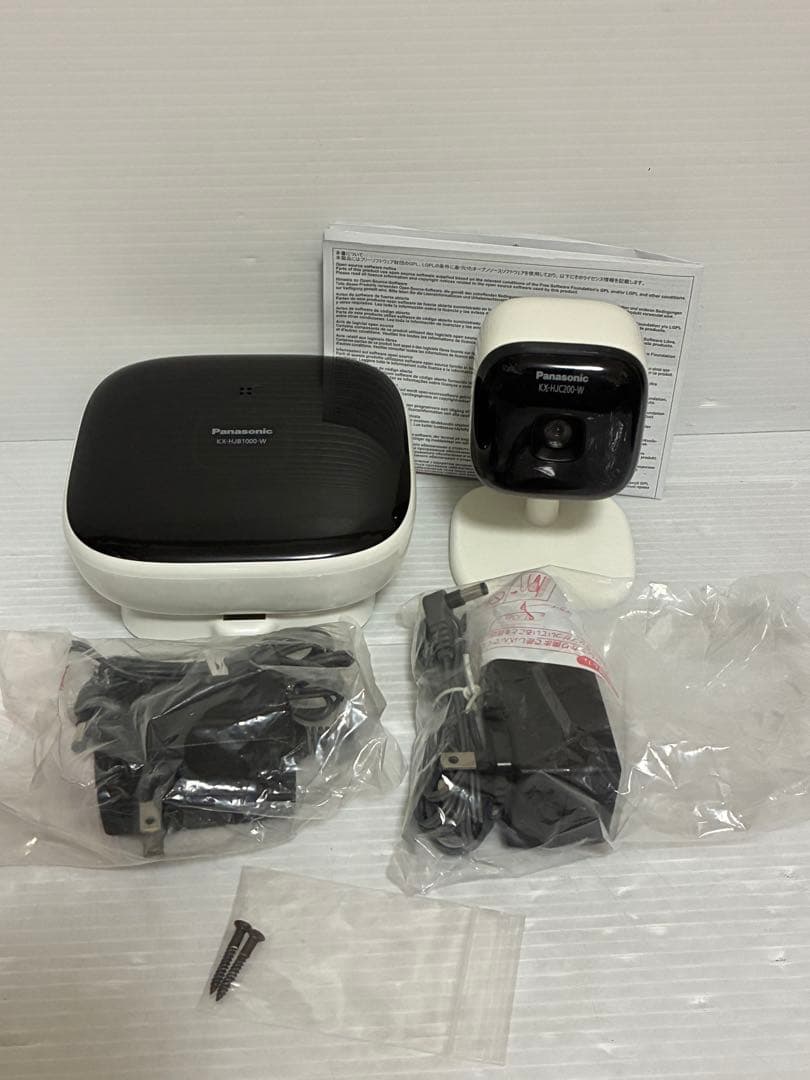 パナソニック　屋内カメラキット　KX-HJC200K-W