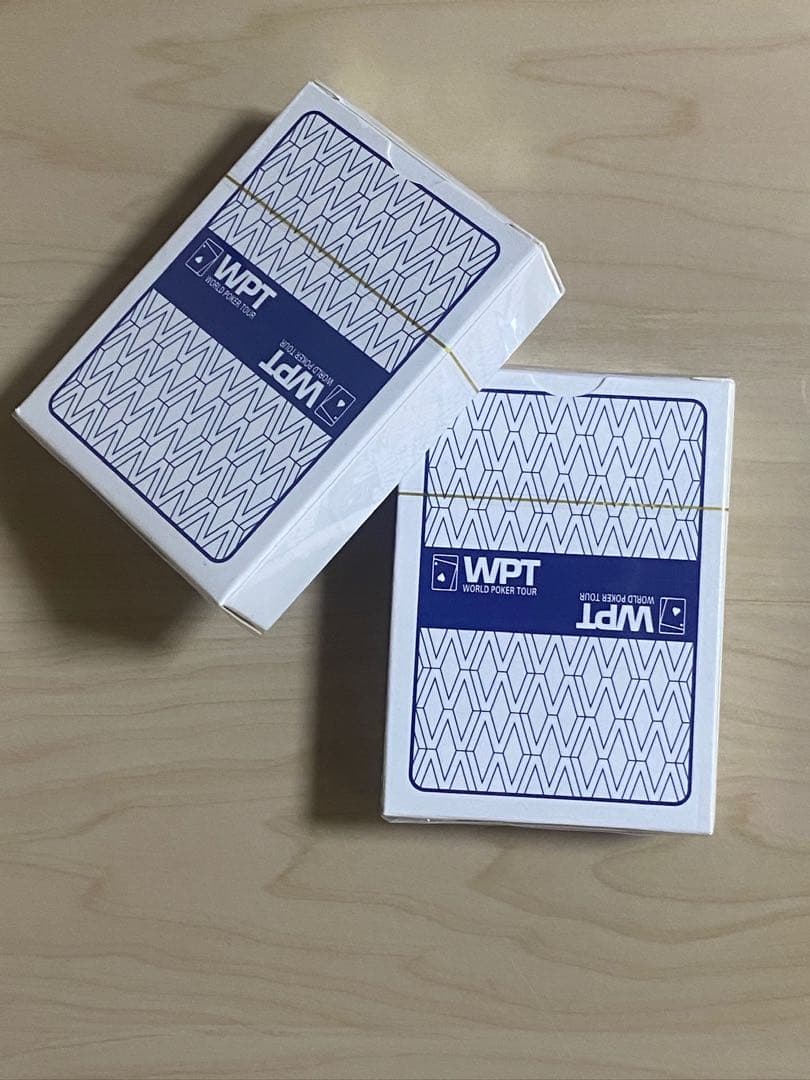 WPTポーカートランプ　赤・青 5セット ※セール中