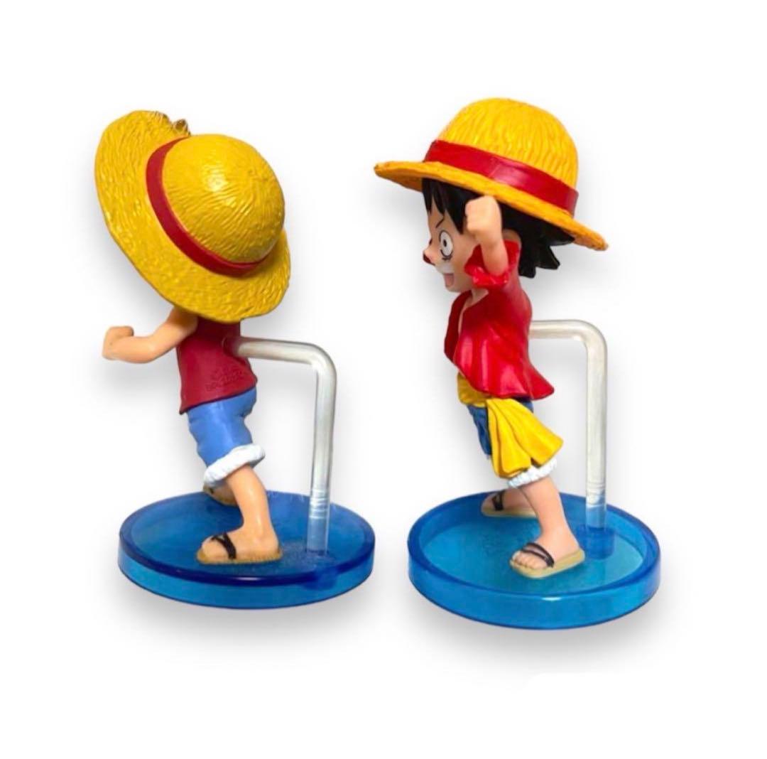 ワンピース　ルフィ　ミニフィギュア　ワールドコレクタブルフィギュア　7個セット
