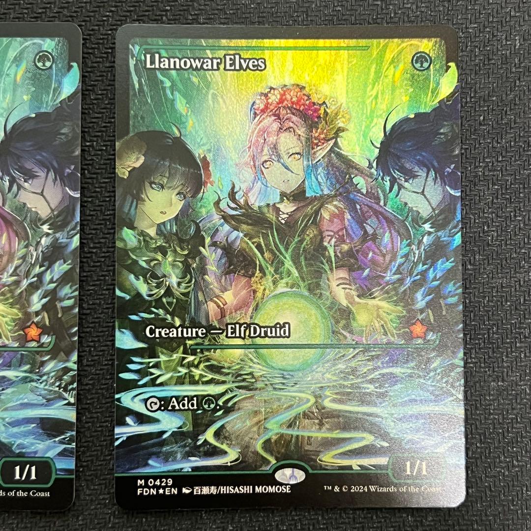 MTG ラノワールのエルフ ジャパンショーケース foil 2枚セット