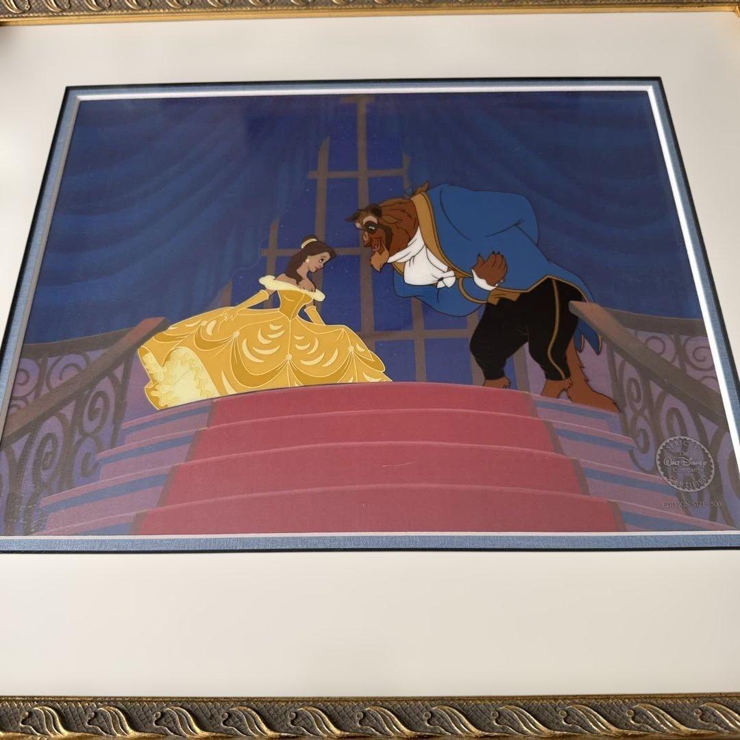 Disney 美女と野獣 セル画 “Change of Heart”