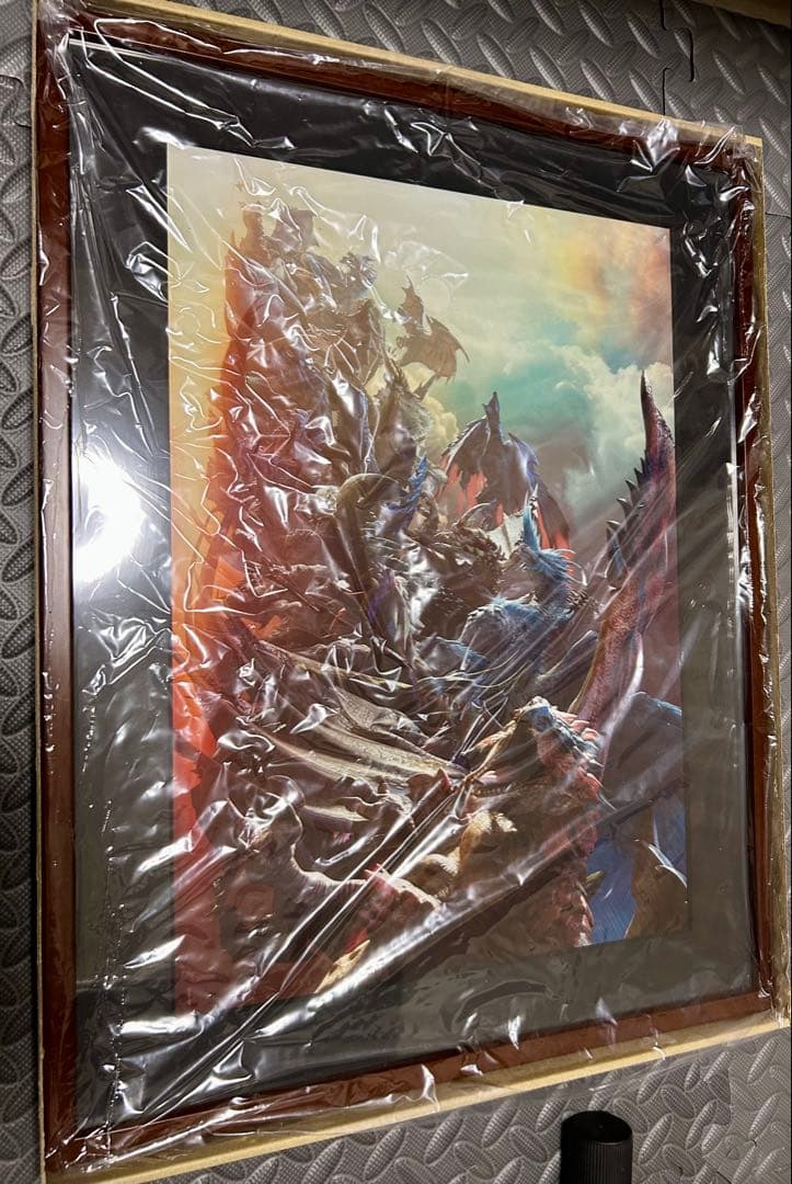 カプコン公式 「モンスターハンター」シリーズ20周年記念 額装アート