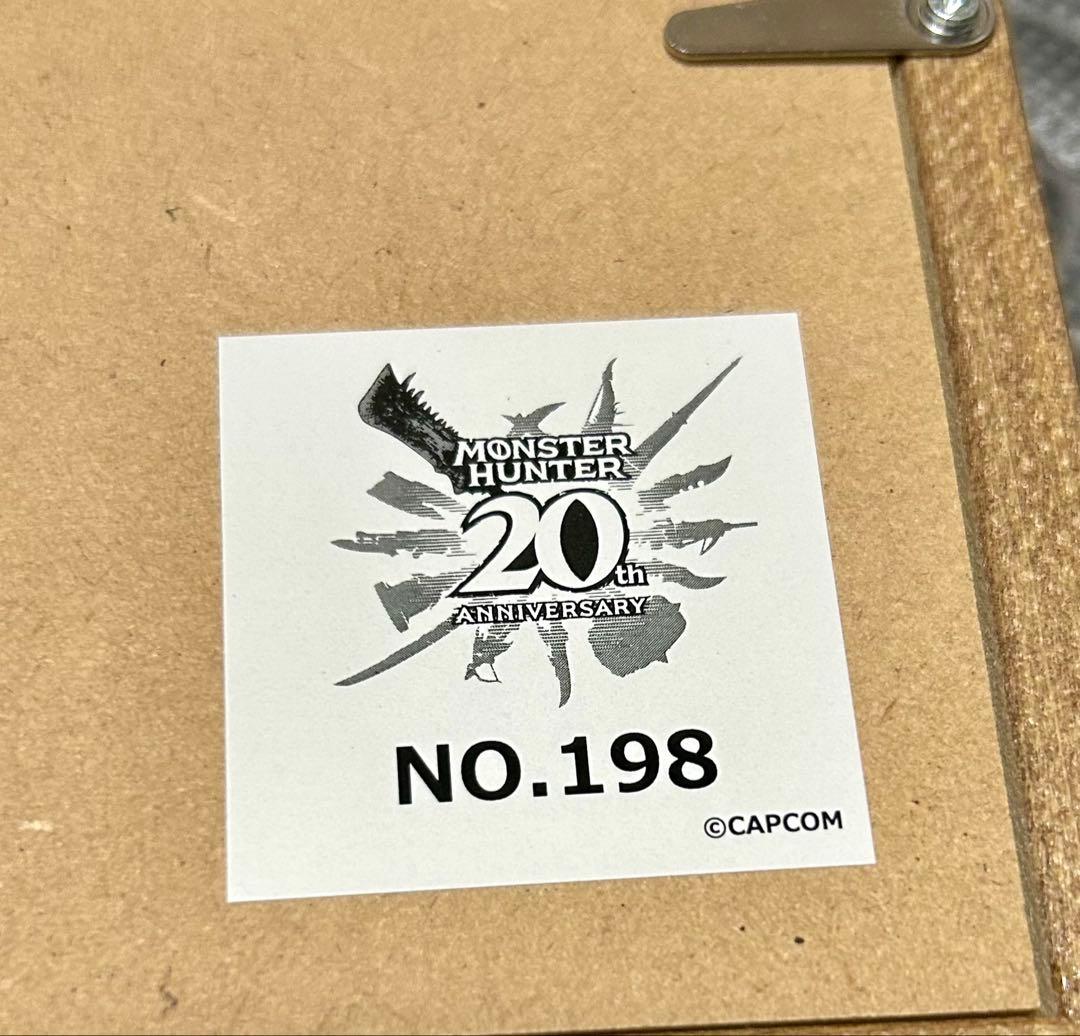 カプコン公式 「モンスターハンター」シリーズ20周年記念 額装アート