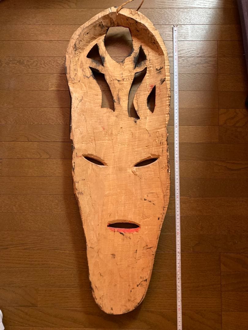 アフリカンスタイル 木製マスク