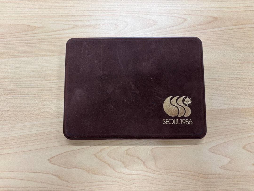 【美品】⭐️1986年　記念硬貨5枚セット　ソウル　オリンピック　銀貨　貨幣