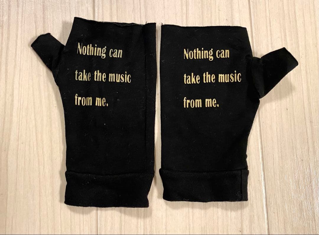 UVERworld グローブ 手袋 ゴールド ツアー ライブ グッズ 希少 レア