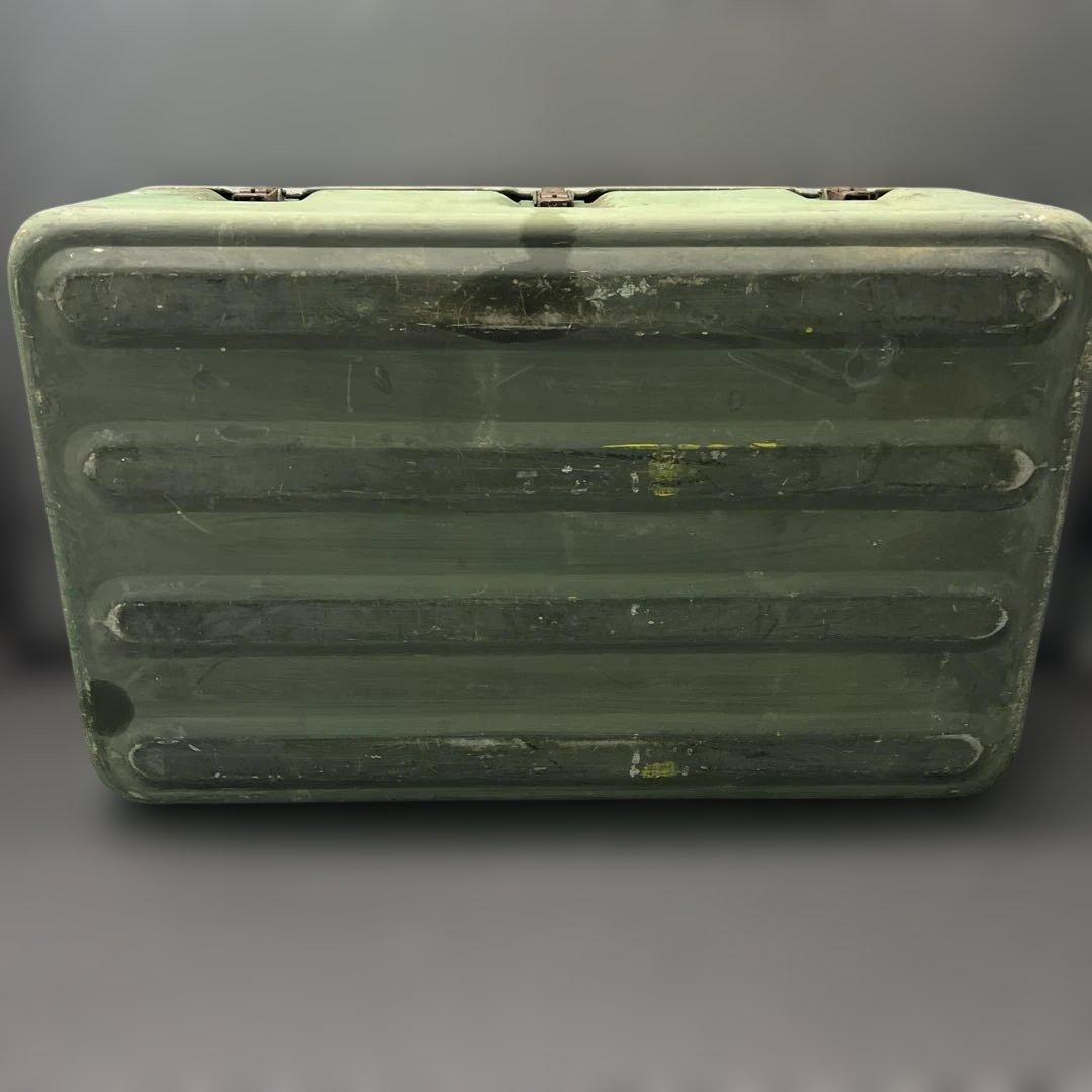米軍実物放出品 US. ミリタリーアルミコンテナ ボックス BOX