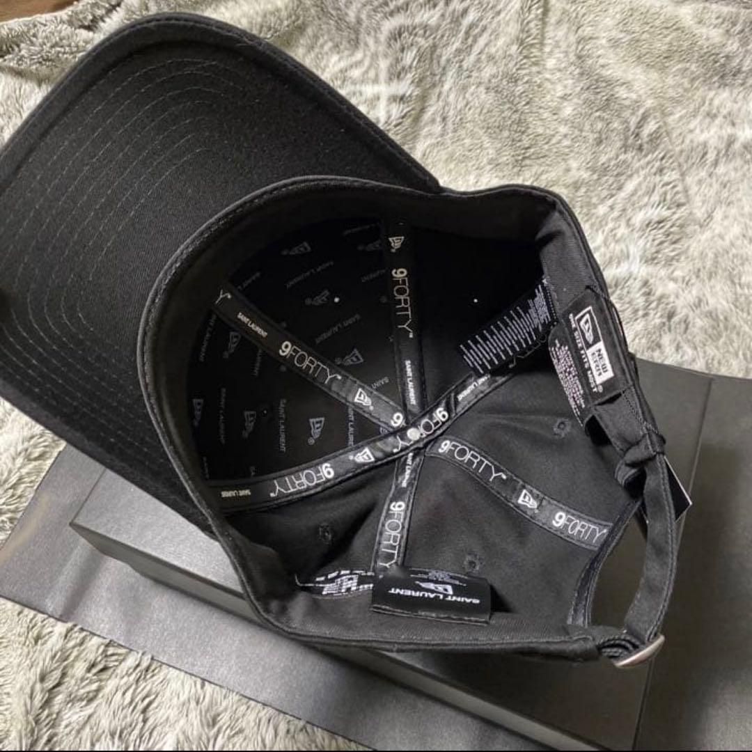 サンローラン ニューエラ コラボ キャップ 帽子 日本未入荷 レア