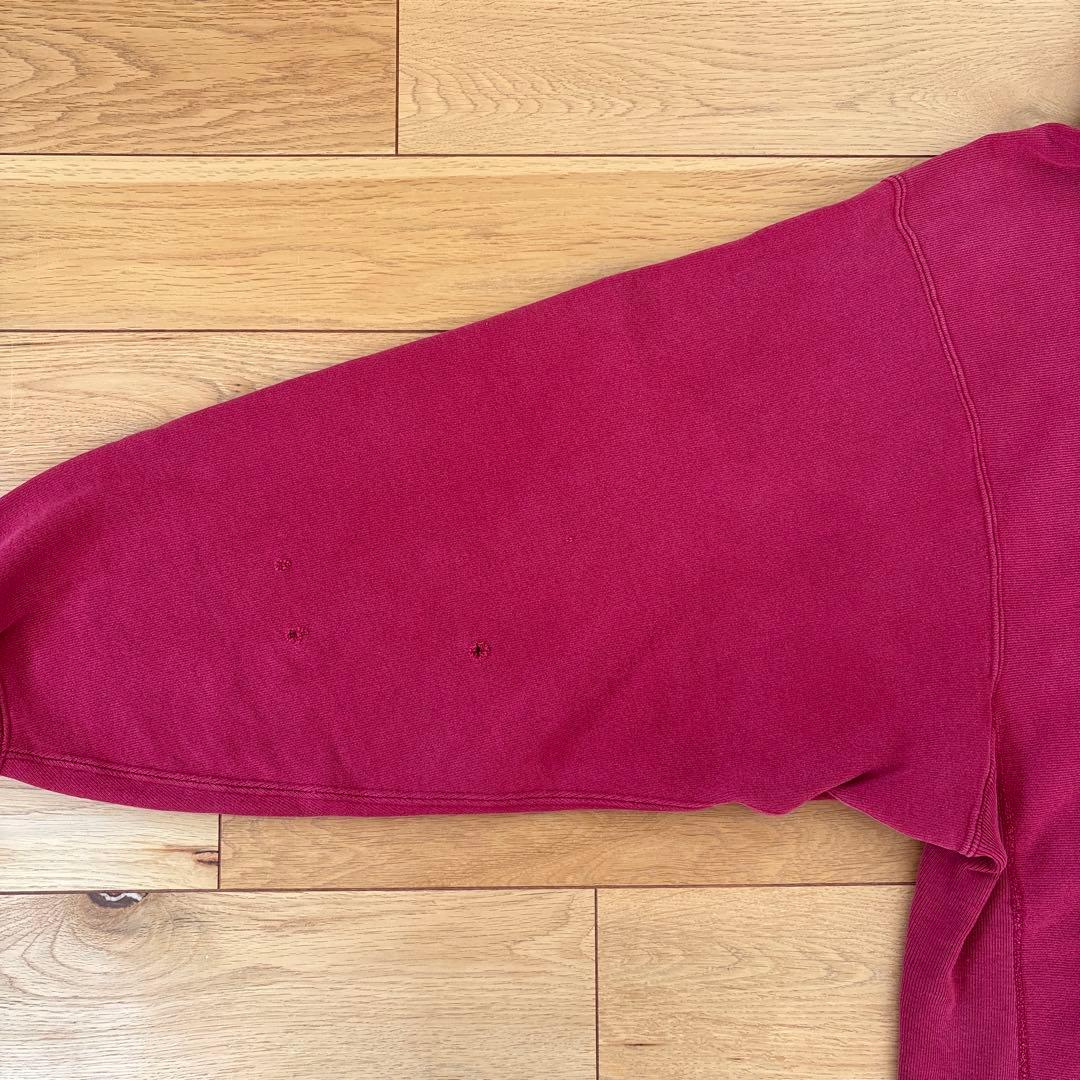 ビンテージ　USA製　チャンピオン　目付きRWパーカーXXL ルビーレッド