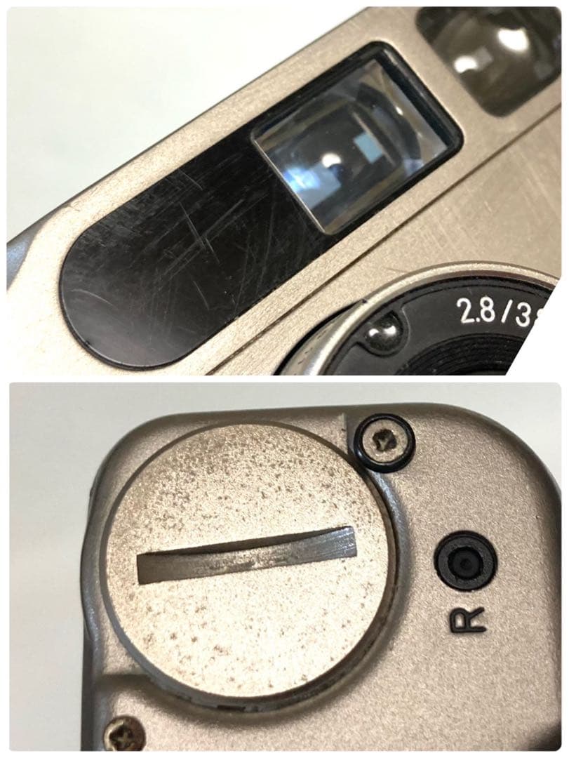 【完動品】CONTAX T2 Sonnar 2.8/38 T* チタンクローム