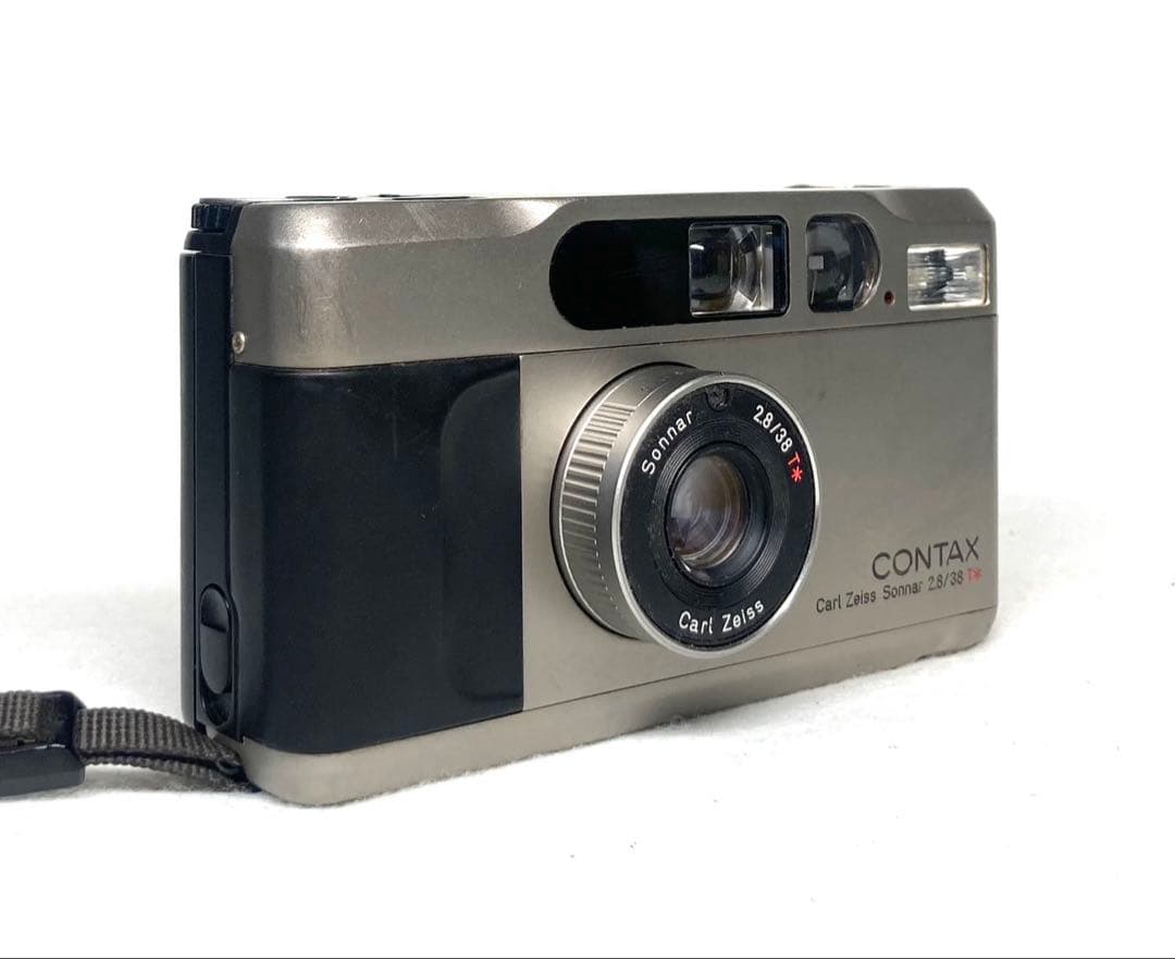 【完動品】CONTAX T2 Sonnar 2.8/38 T* チタンクローム