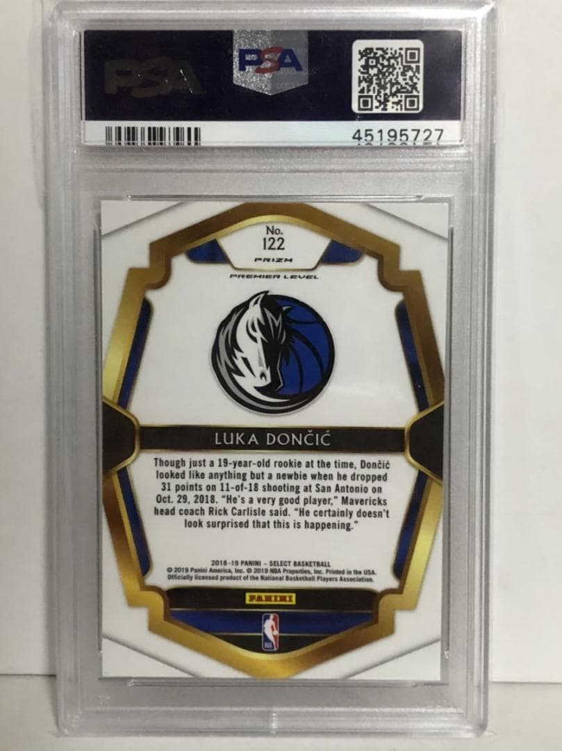 その他 Luka Doncic Select Premier RC PSA 10