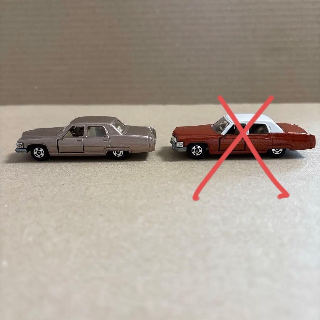 トミカ　日本製　F2 キャデラック　フリートウッド　ブローアム　3台　箱なし