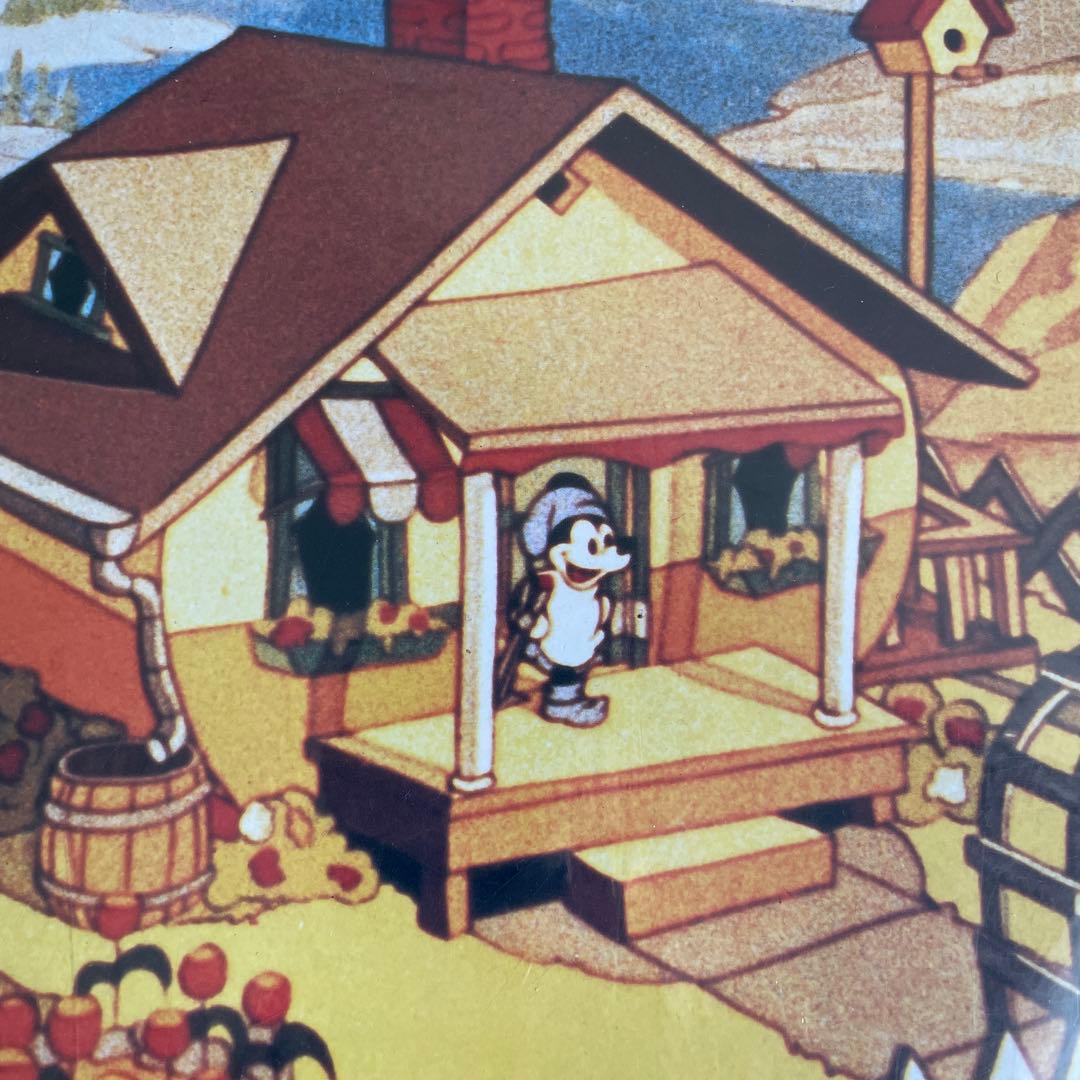 ミッキーマウス バインダー　ディズニー　バインダー　レトロ