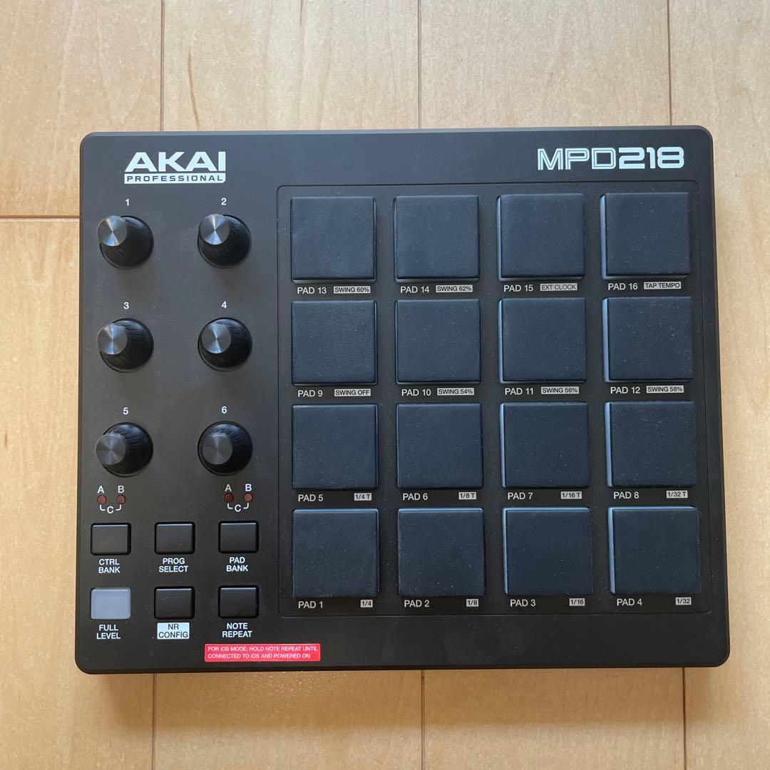 DTM・DAW AKAI MPD218