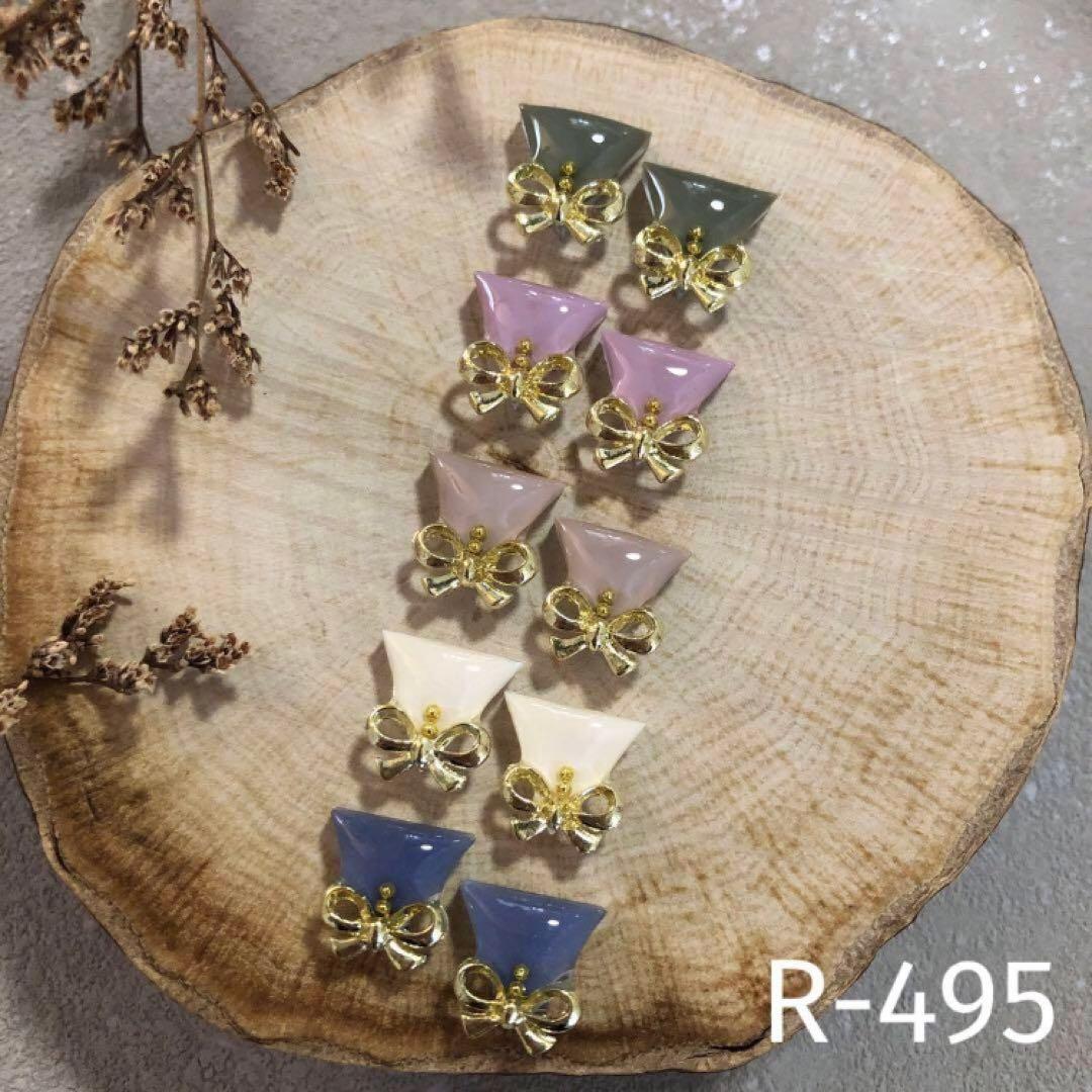 R-449 ✴︎レジン カボション✴︎ネコ型✴︎８カラー◡̈*❤︎