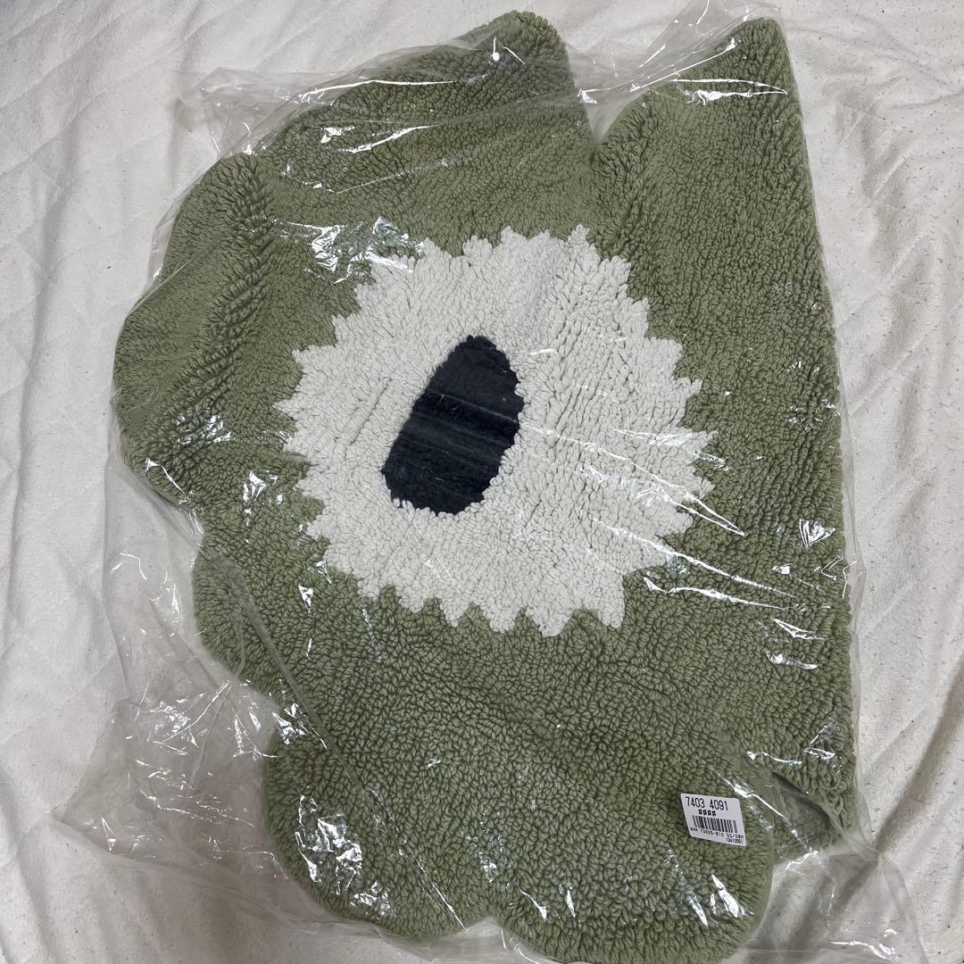 marimekko ウニッコ　バスマット　ライトグリーン
