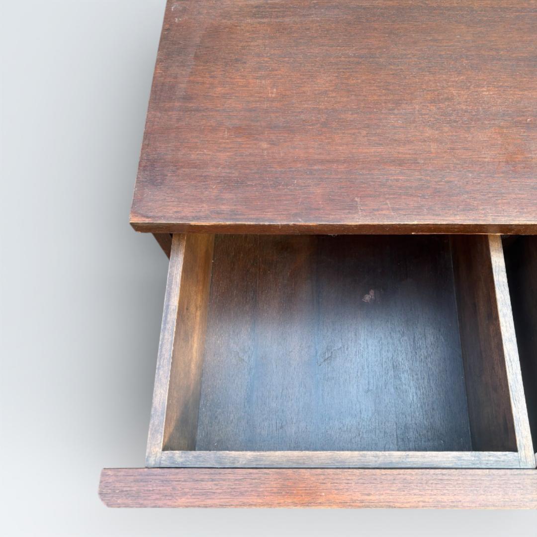 ルーバーキャビネット 幅85cm 木製 リビングボード 隠せる収納