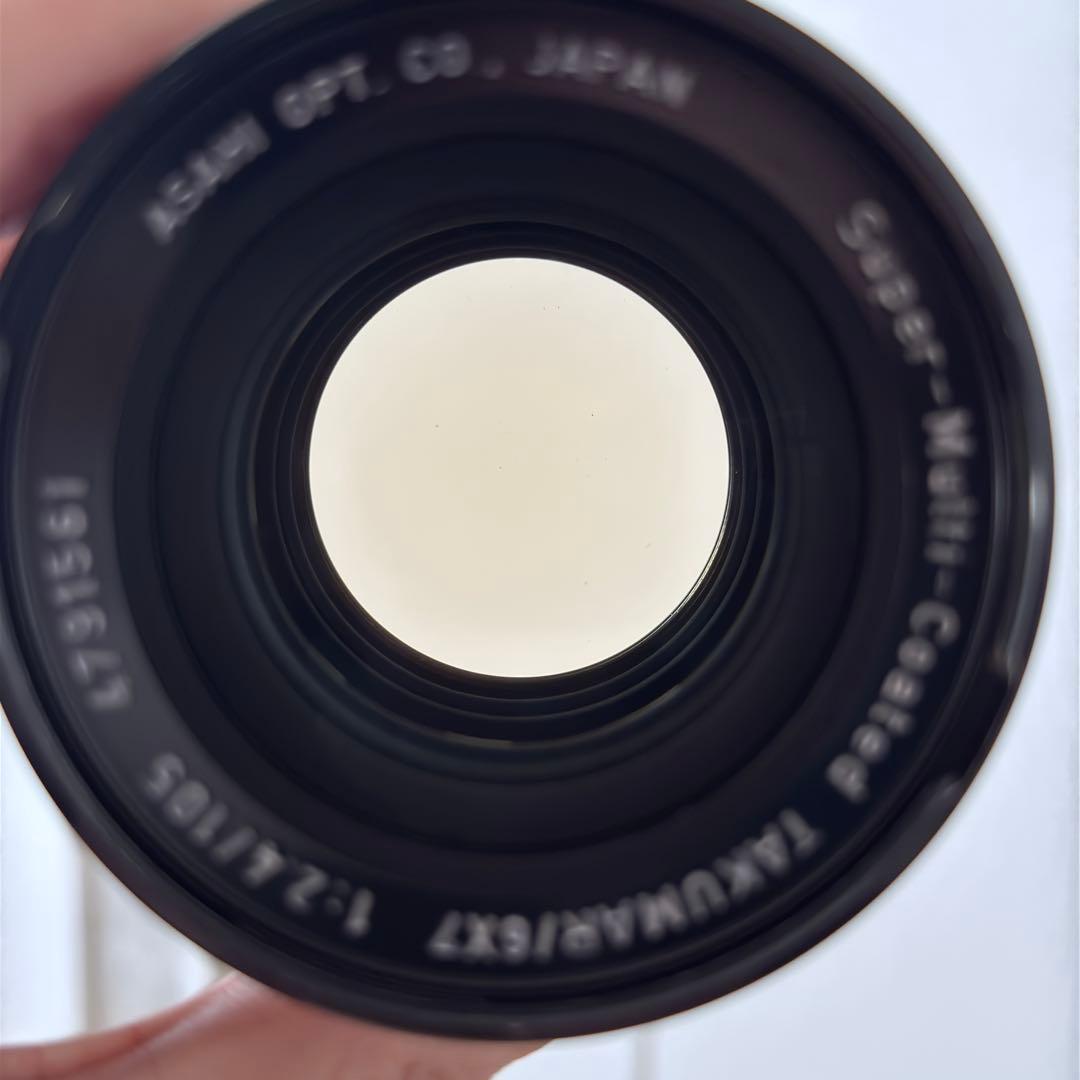 フィルムカメラ PENTAX67 Takumar 105mm f2.4