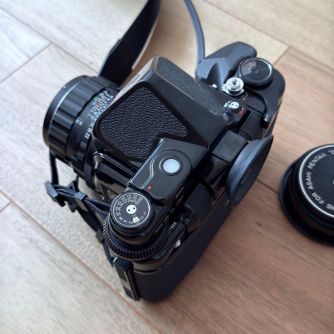 フィルムカメラ PENTAX67 Takumar 105mm f2.4