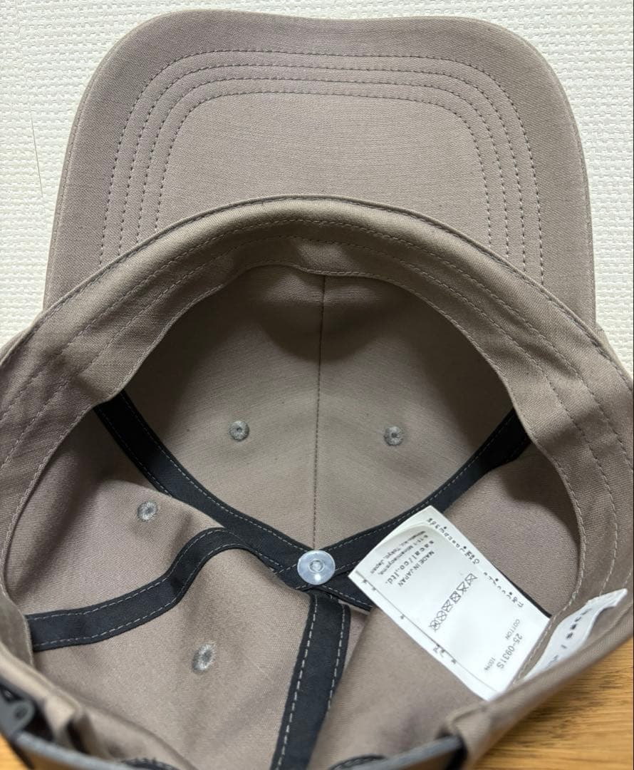 帽子 WTAPS sacai Cotton Back Satin Cap BEIGE